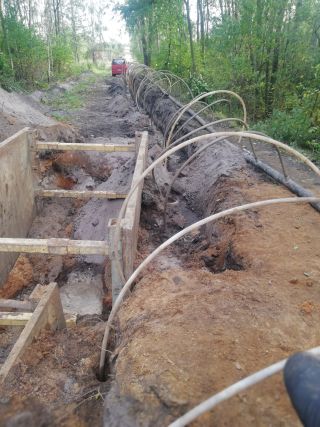 Kanalizacja Jastrząb gm Poraj (2)